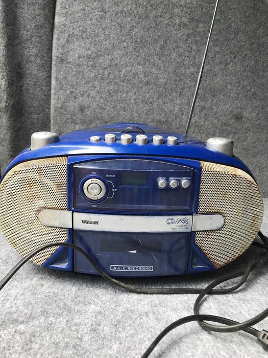 Radiomagnetofon CD MP3 Kaseta Watson Boombox