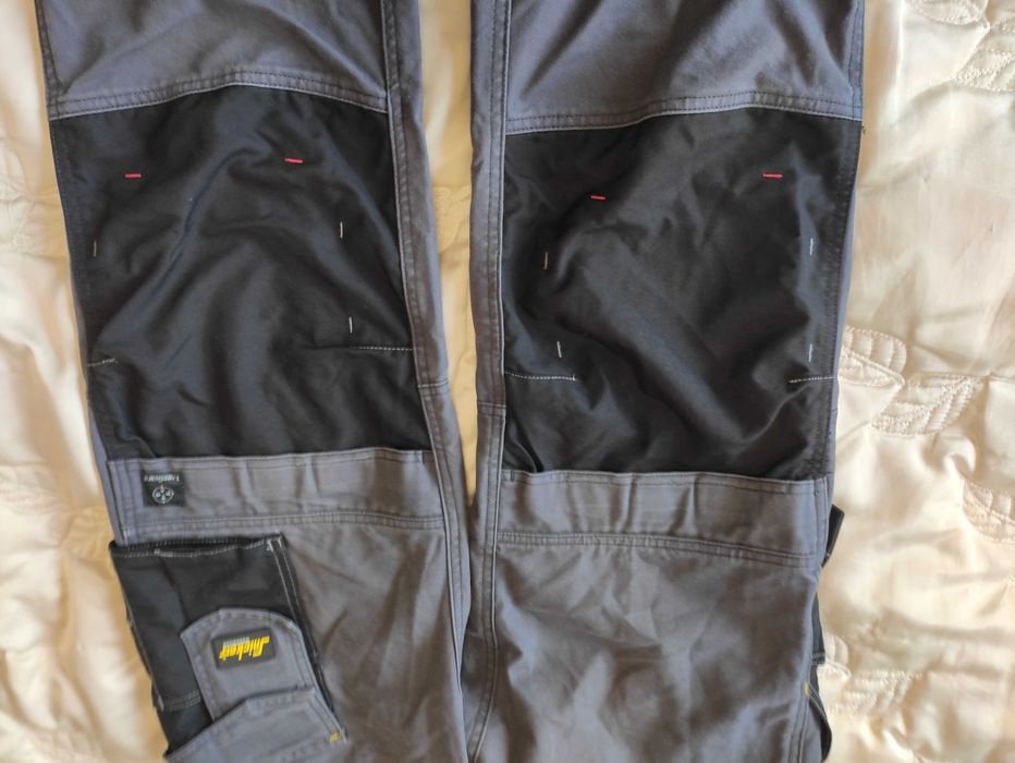 Męskie spodnie robocze dekarskie Snickers Canvas 3314 r. 48 jak new