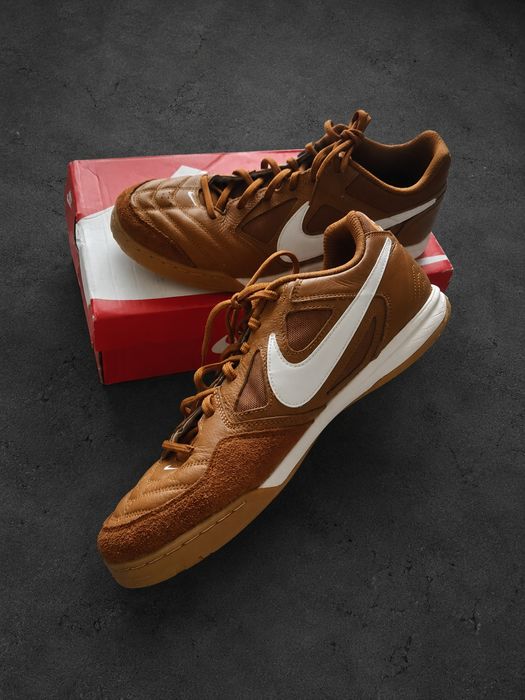 Skórzane Buty Męskie Nike Gato Archaeo Brown – Klasyk z Pudełkiem Rozmiar 45