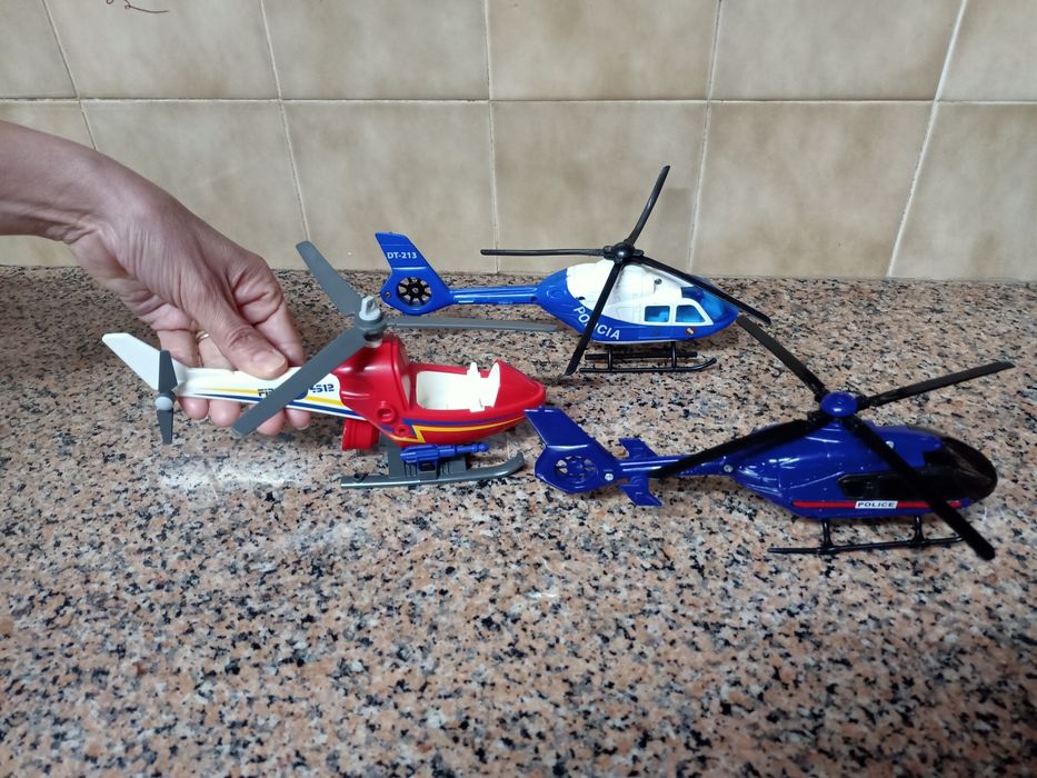 Brinquedos meninos Helicóptero de polícia criança coleção quarto apart