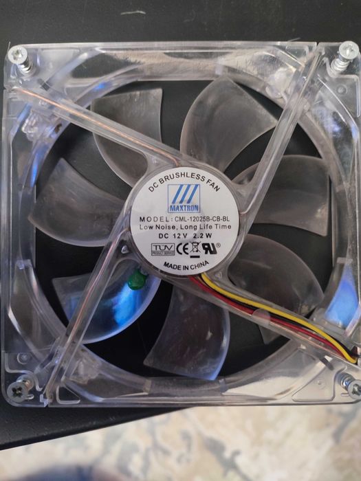 Кулер компьютерный Maxtron CML-12025B-CB-BL.