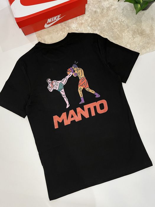 Футболка Manto Strike Gym 2.0 / Чорна Футболка Манто Страйк 2.0 /Манто