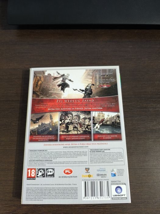 Assassin's Creed II Ubisoft Exclusive PC pudełko NOWA
