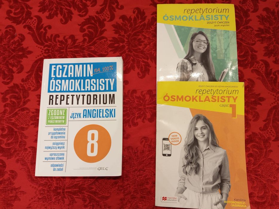 Egzamin ósmoklasisty repetytorium z angielskiego+ 2 ĆWICZENIA GRATIS!