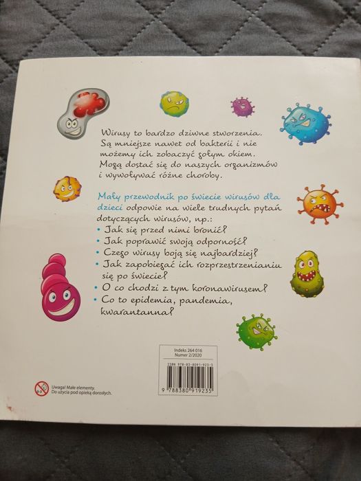 Książka O co chodzi z tym wirusem