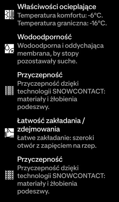 Śniegowce decatlon nowe