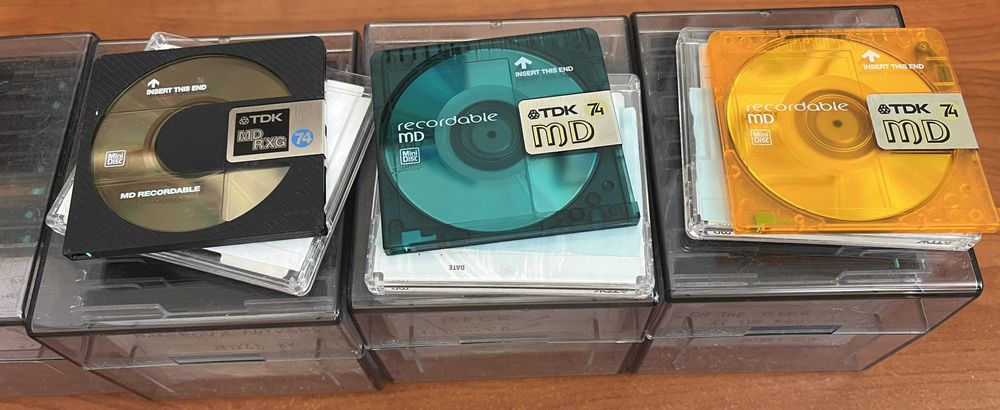 Płyty MiniDisc 40 sztuk