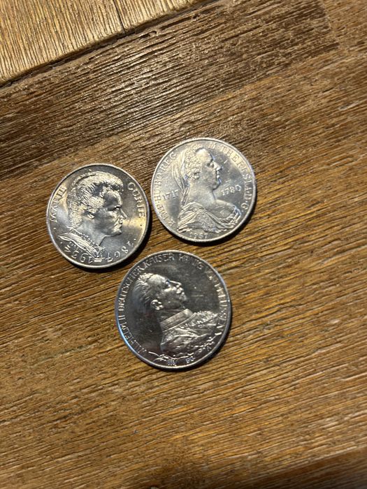 Srebrne monety stan bdb