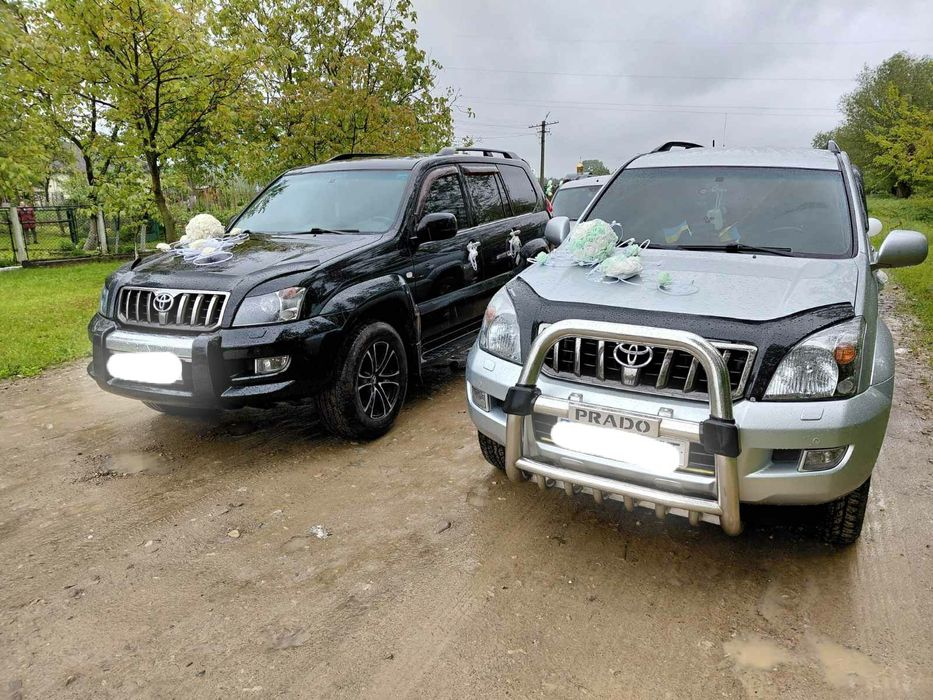 Прокат авто_Tойота Прадо 120_ (весілля)
