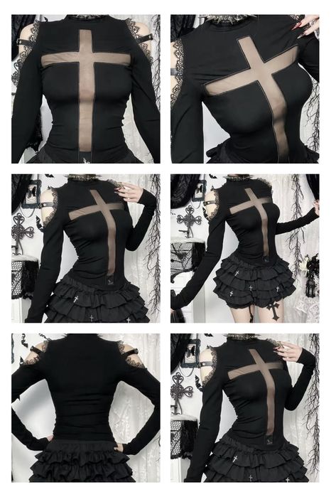 Топ готика темная Лолита 6 видов цены в описании