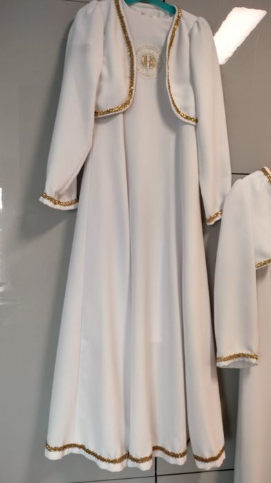 Alba dla dziewczynki skromna śliczna sukienka