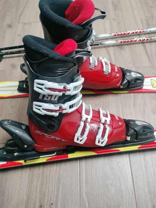 Narty Head 117 cm + Buty + Kijki