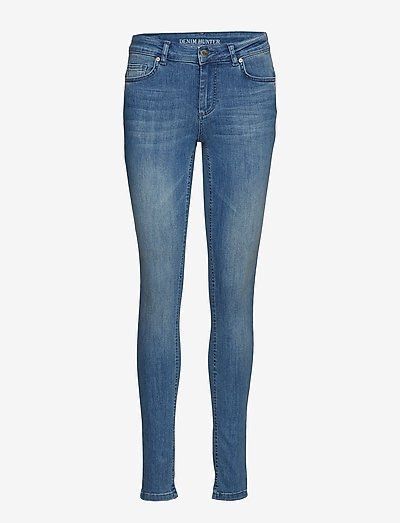 Denim hunter spodnie damskie jeansy niebieski tall r.25/34