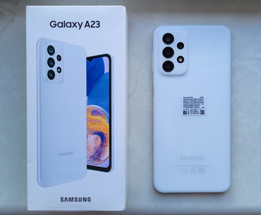 Samsung Galaxy A23 WHITE 4/64 ІДЕАЛЬНИЙ СТАН | Повний комплект