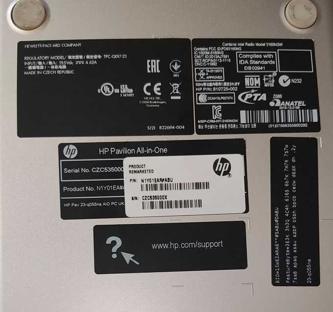 Komputer HP Pavilion All-IN-One 23-q055