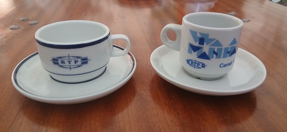Chávenas e pires café RTP