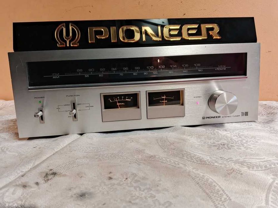 VINTAGE! Śliczny Tuner radiowy PIONEER TX-606 /Wychyły! Wysyłam!