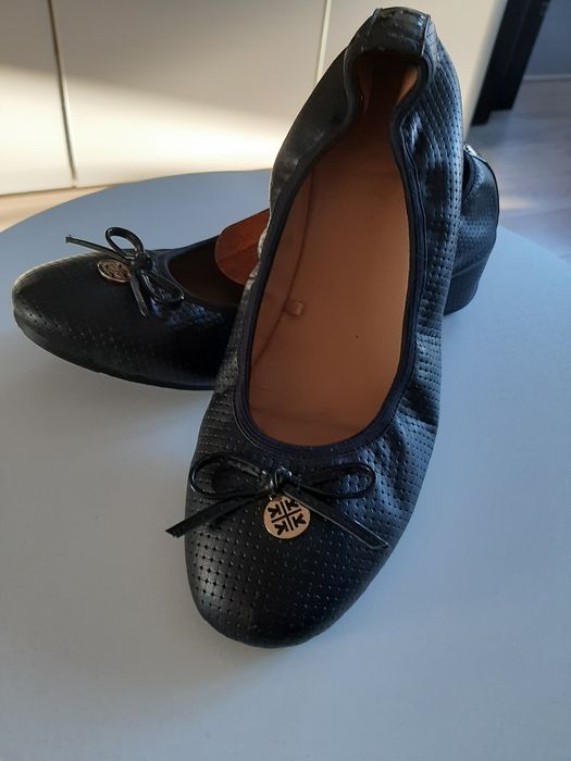 Baleriny KAZAR skórzane 38  jak Nowe