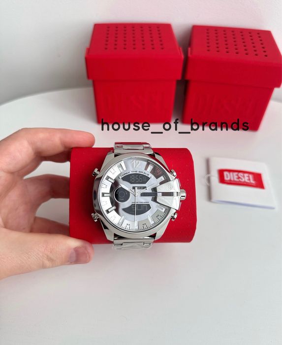 DIESEL Mega Chief DZ4355 Чоловічий годинник дізель мужские часы дизель