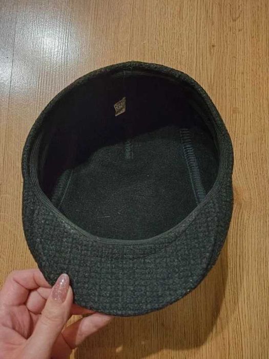 Kaszkiet męski czapka 70% wełna 30% kaszmir