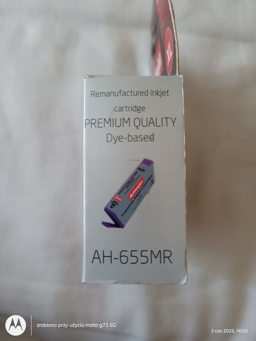 Tusz do drukarki Magenta 655 Active Jet