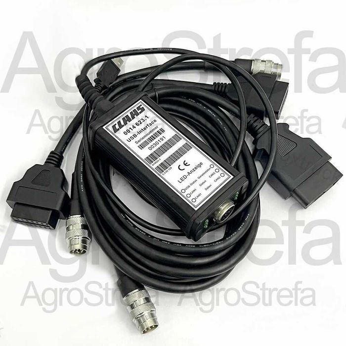 SEREWISOWY ZESTAW Diagnostyczny Claas Maszyny Rolnicze Canbus FULL PL