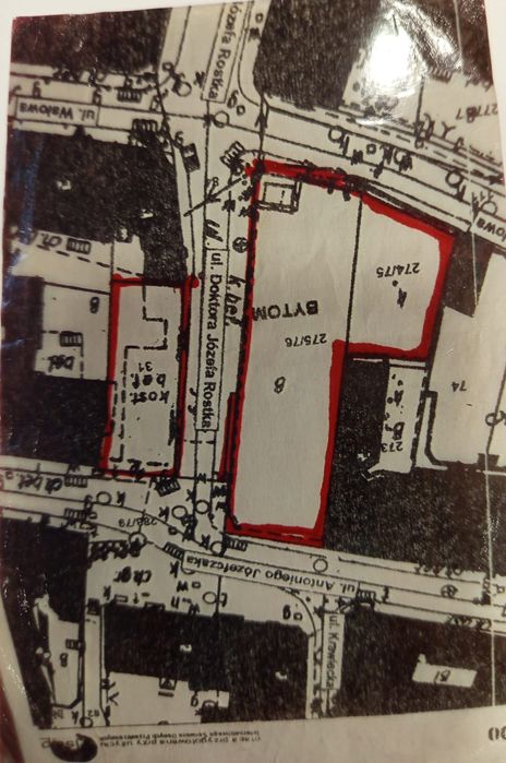 Sprzedam atrakcyjną działkę w samym centrum Bytomia. Możliwa zamiana