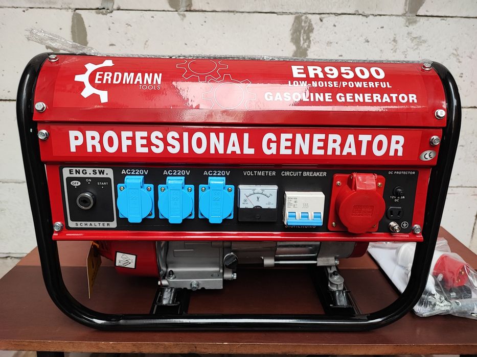 Генератор Erdmann ER9500 4,8 кВт