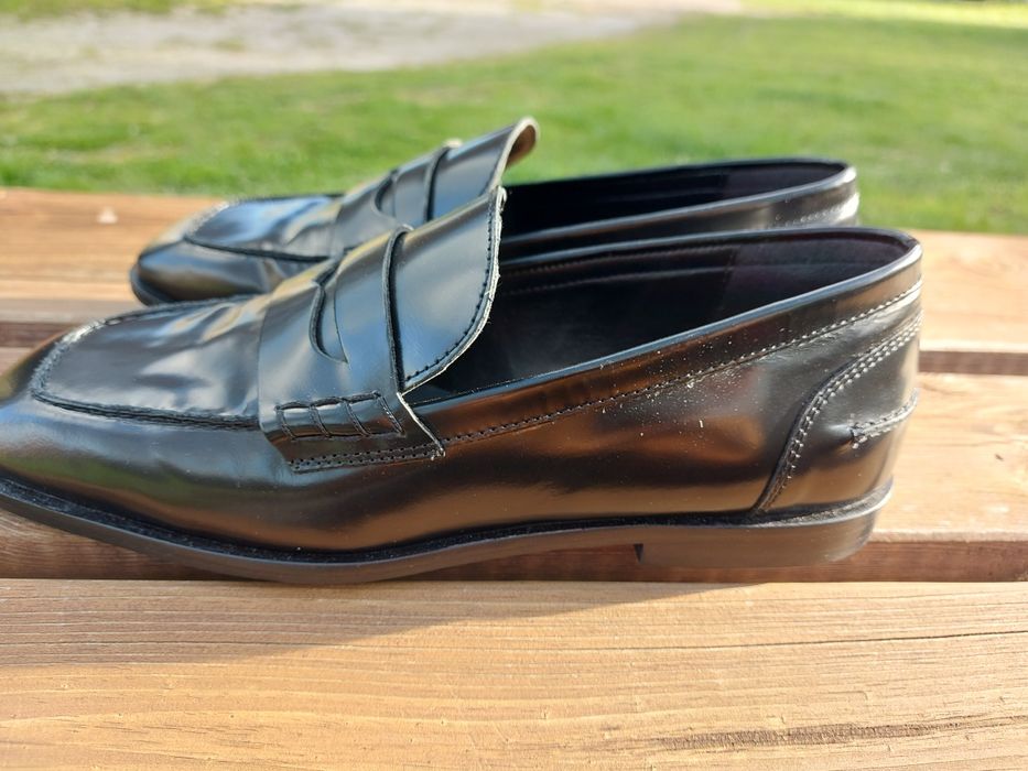 Buty/półbuty/ lofersy/ mokasyny czarne rozmiar 36