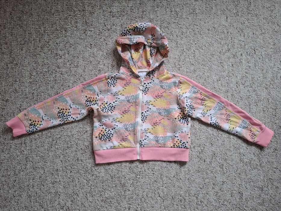 bluza krótka 134cm suwak