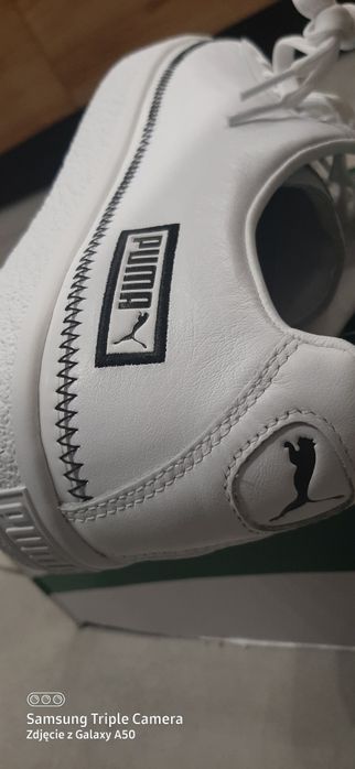 Buty PUMA BASKET STITCH  skóra roz.46