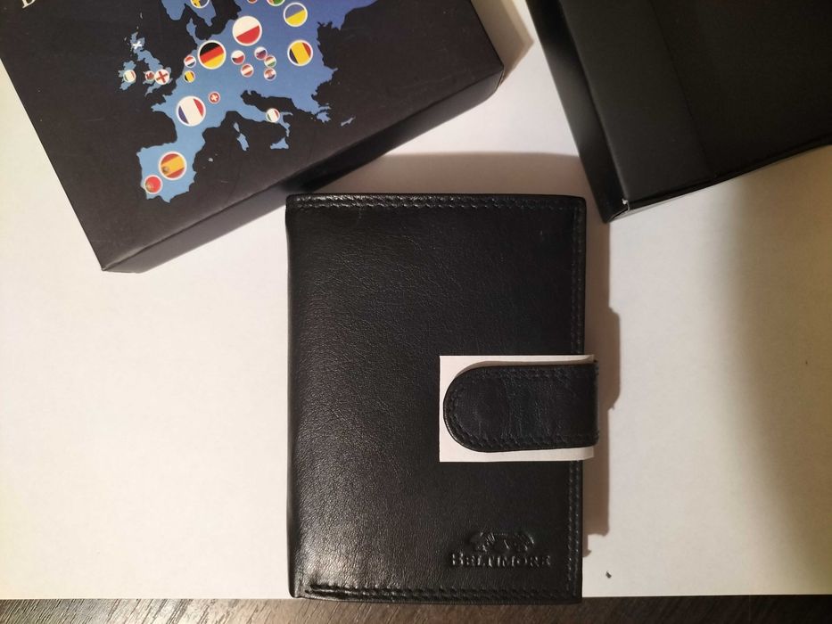 Portfel męski skórzany ekskluzywny