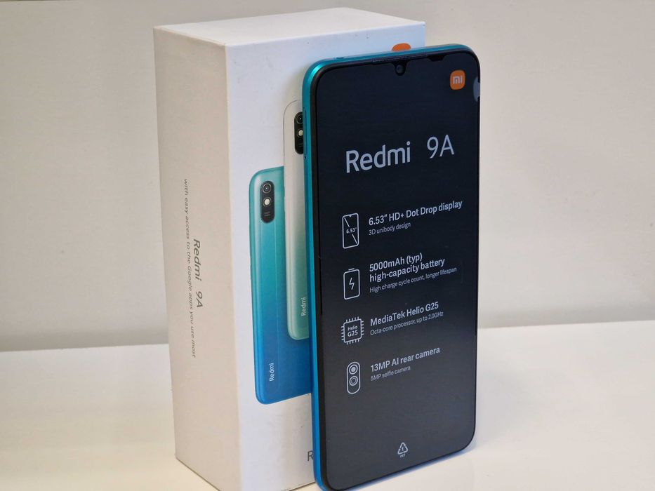 GWARANCJA XIAOMI Redmi 9a Niebieski Sklep Zamiana