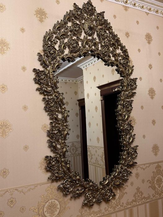 Консоль з дзеркалом латунь Терміново