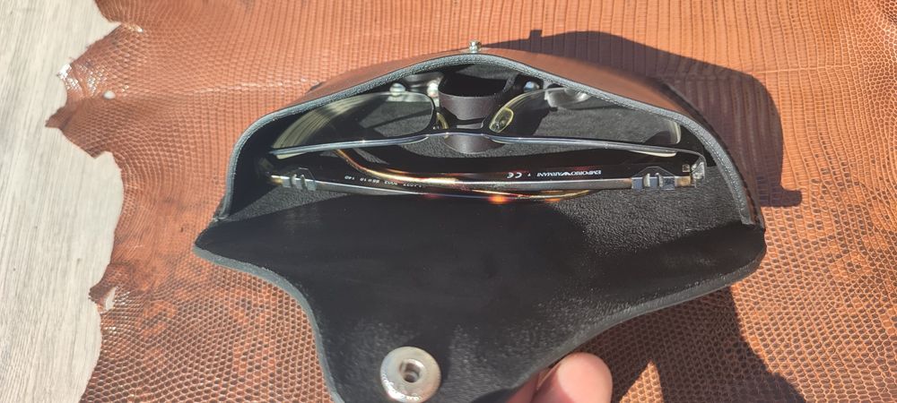 Etui do okularów skóra naturalna