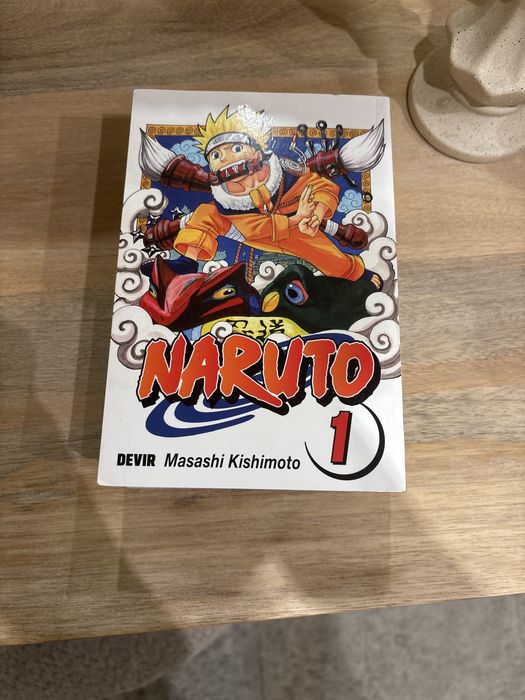 Livro naruto 1-2-3 (manga)
