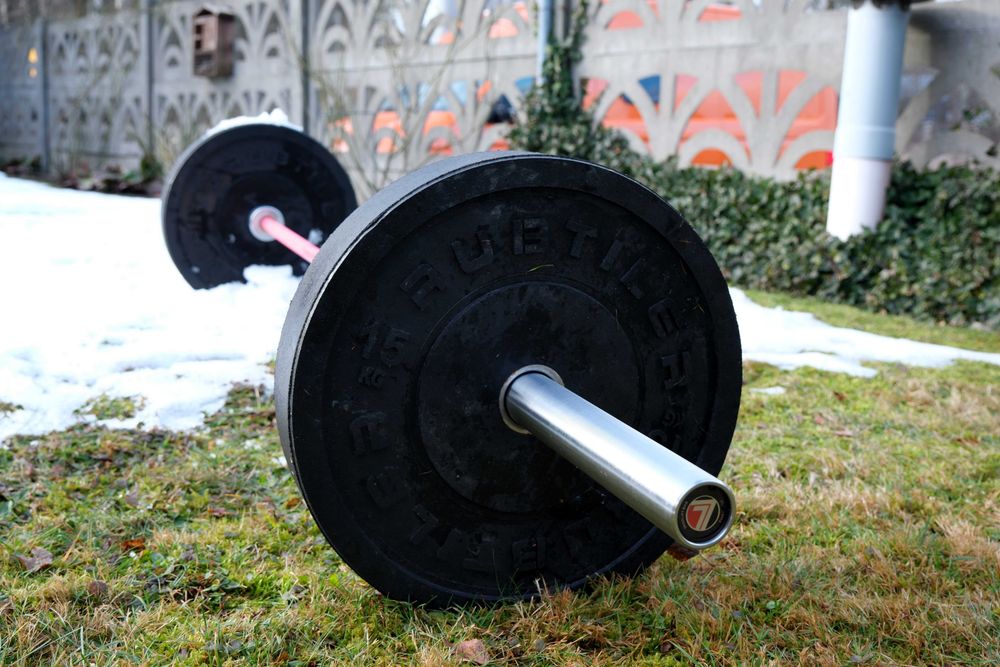 Deadlift Bar RÓŻOWY Sztanga Olimpijska Gryf
