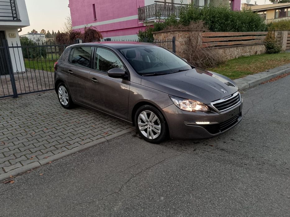 Peugeot 308 1,6 Disel, Oryginalny przebieg 112 tyś km
