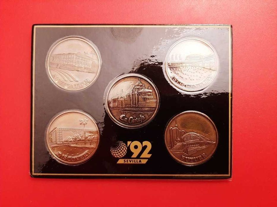 Medalhas em bronze Expo 92 Sevilha