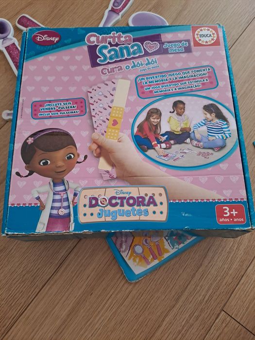 Jogo Doutora Brinquedo + oferta da bata da Doutora