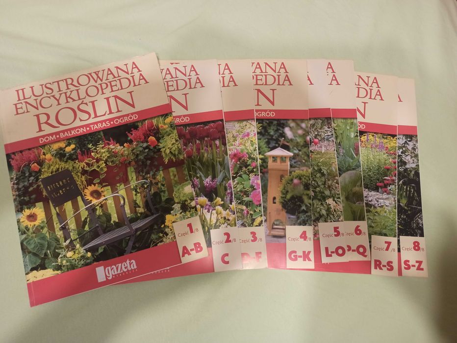 Ilustrowana encyklopedia roślin - 8 części