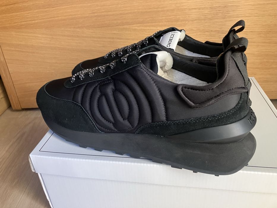 Iceberg męskie markowe Sneakersy buty black Nowe 46