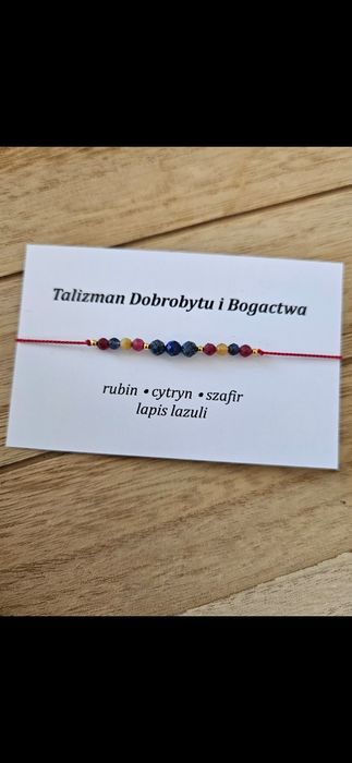 Bransoletka z kamieniami naturalnymi