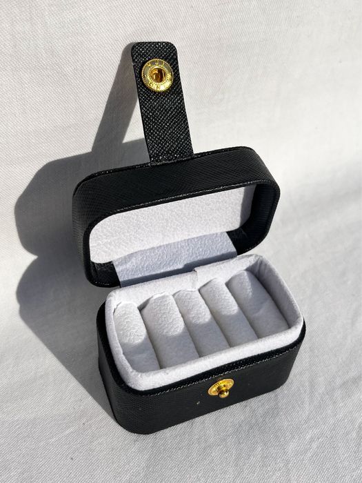 mini pudełko/kuferek/organizer na biżuterię - kolczyki, pierścionki