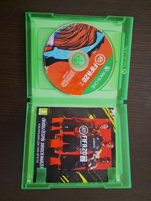 Gra FIFA 20 na Xbox One, wersja pudełkowa 2020