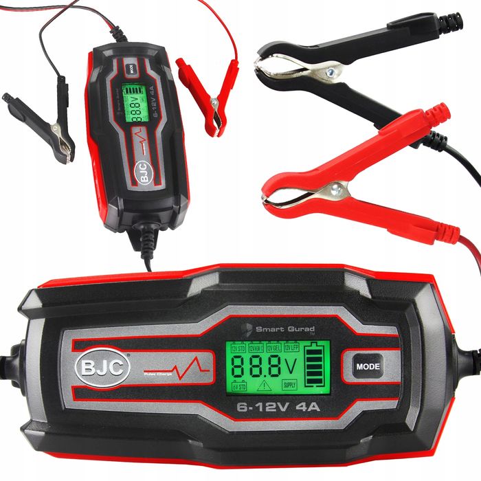 Ładowarka Akumulatora Żel Agm Prostownik Bjc 6/12V Bc-4A