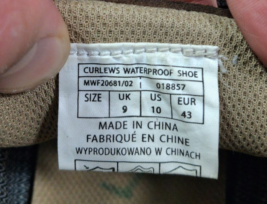 Кроссовки Mountain Warehouse Curlews трекинговые водонепроницаемые