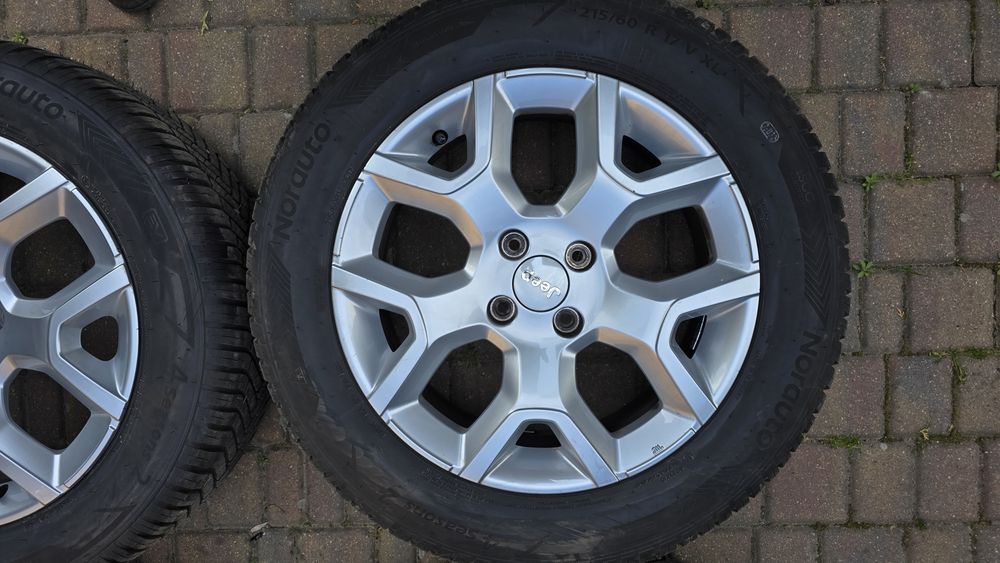 Komplet kół koła felgi Jeep Avenger 17" opony wielosezon Nowe 2026r