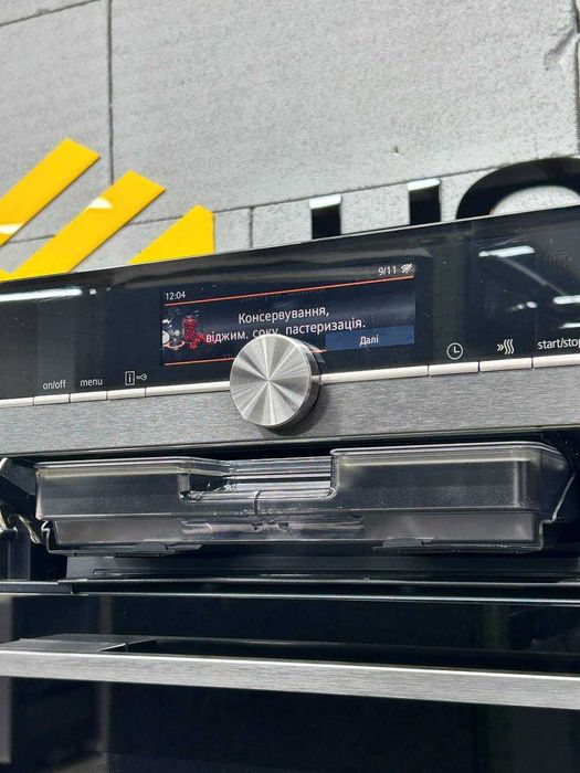 ТОП! IQ700! 2в1! StudioLine! Духова шафа / пароварка Siemens HS858GXB65 / 60х60см!