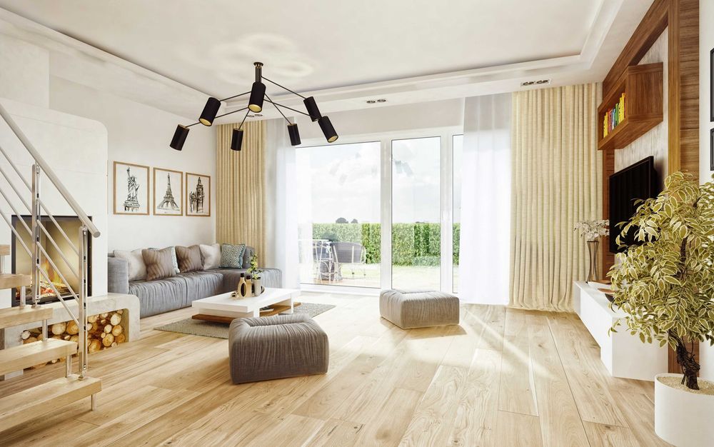 Nowy dom 83,69 m² + jasny strych 28 m² - Wielka Wieś, "Bukowa Osada"